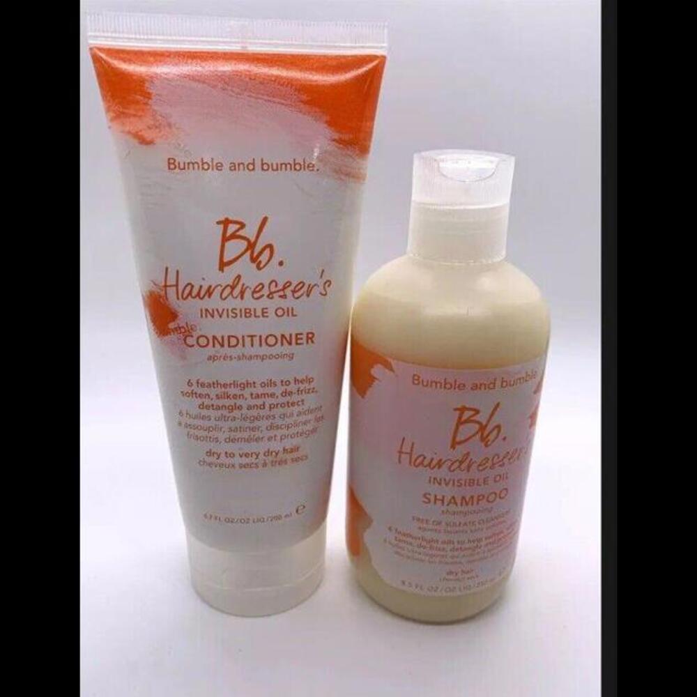 Bumble and Bumble Hairdresser's Invisible Oil Sulfate Free Shampoo & Cond New
